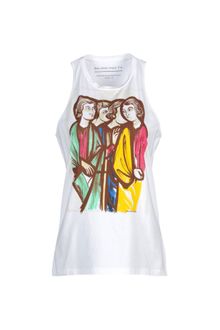 Balenciaga Sleeveless T-shirt - Lyst