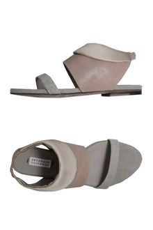 Brunello Cucinelli Sandals in Gray (grey) | Lyst