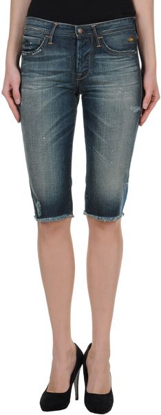 Coast,weber & Ahaus Denim Capris - Lyst