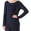 Donna Karan New York Long Sleeve Top in Blue (indigo) - Lyst