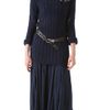 Donna Karan New York Long Sleeve Top in Blue (indigo) - Lyst