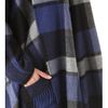 Donna Karan New York Blanket Coat in Blue (navy) - Lyst