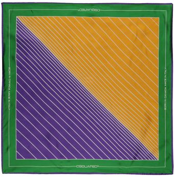 DSquared2 Square Scarf - Lyst