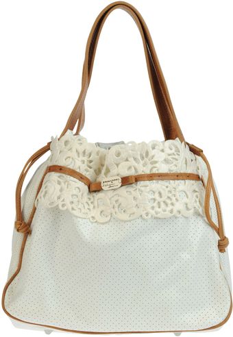 Ermanno Scervino Medium Leather Bag - Lyst