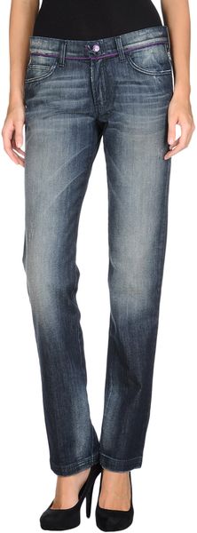 Frankie Morello Denim Pants - Lyst