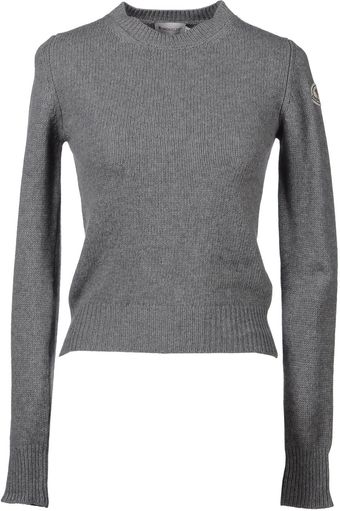 Moncler Long Sleeve Sweater - Lyst