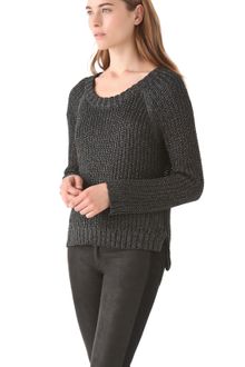 Rag & Bone Sandra Metallic Pullover - Lyst