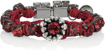 Shourouk Baraka Flower Swarovski Crystal Bracelet - Lyst