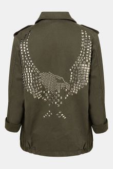 Topshop Army Jacket - Lyst