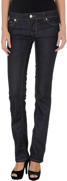 Twin-set Simona Barbieri Denim Pants - Lyst