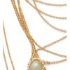 Alexis Bittar Siyabona Draping Necklace in Gold - Lyst
