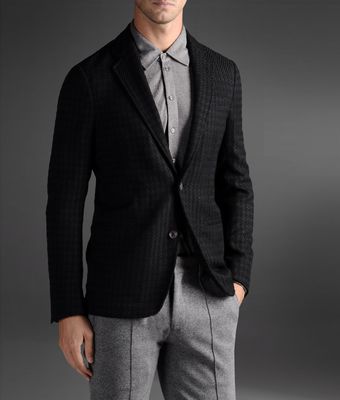 Armani Two Button Jacket - Lyst