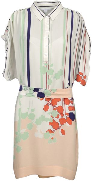 Diane Von Furstenberg Short Dress - Lyst