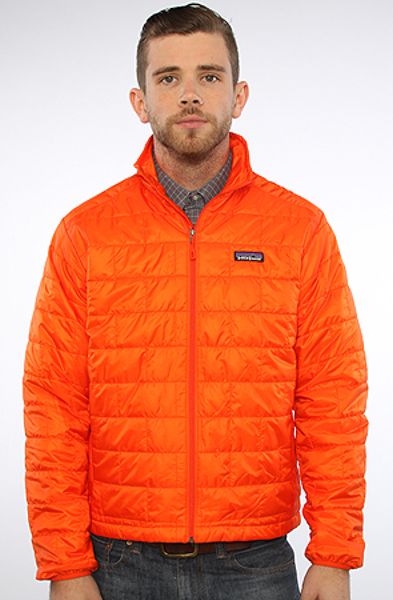 Patagonia The Nano Puff Jacket in Orange for Men (red) | Lyst