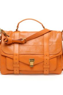 Proenza Schouler Ps1 Large Leather Satchel - Lyst