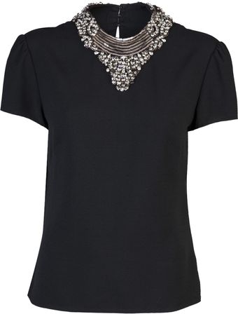 Ralph Lauren Beaded Christianne Shirt - Lyst