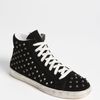 Steve Madden Twynkle Studded Sneaker in Black (black suede) - Lyst