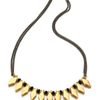 Vanessa Mooney Estella Necklace in Gold - Lyst