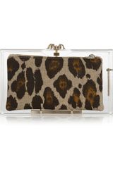 Charlotte Olympia Pandora Perspex Clutch