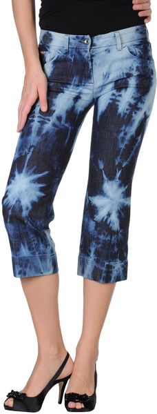 Dolce & Gabbana Denim Capris - Lyst
