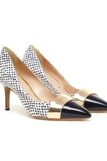 Nicholas Kirkwood Python and Patent Leather Pumps - Lyst