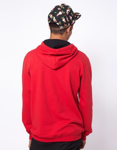 red vans sweatshirt mens