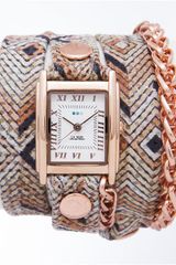 La Mer Collections Aztec Chain Wrap