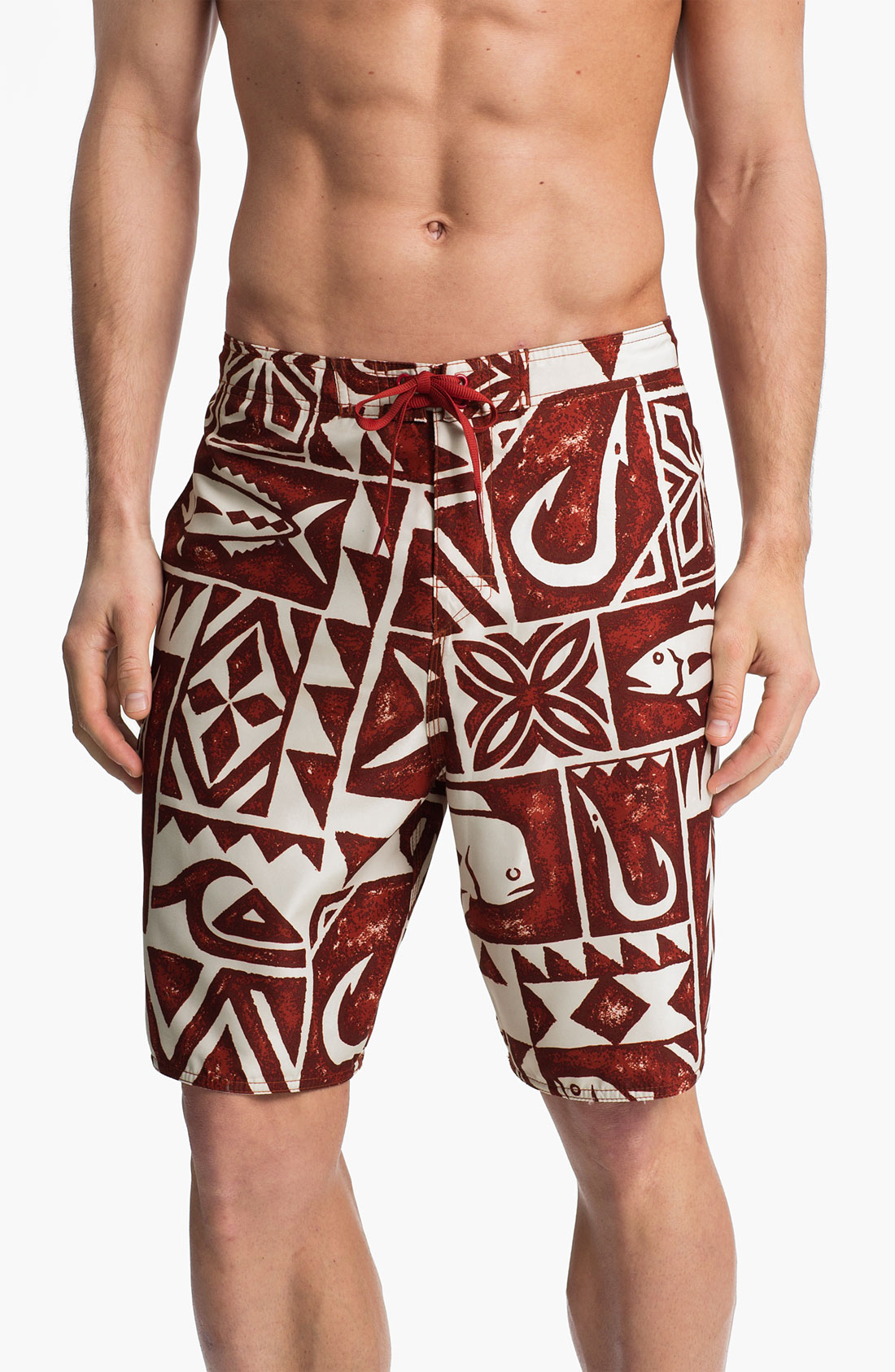 Quiksilver Papua Board Shorts in Red for Men (carnelian) | Lyst
 Quiksilver Shorts Red
