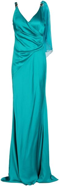 Versace Long Dress - Lyst