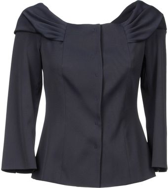 Alberta Ferretti Knot Detail Blazer - Lyst