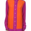 Celine Long Sleeve Shirt in Purple (orange) - Lyst