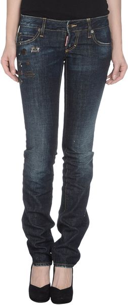 DSquared2 Denim Trousers - Lyst