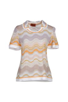 Missoni Short Sleeve Sweater - Lyst