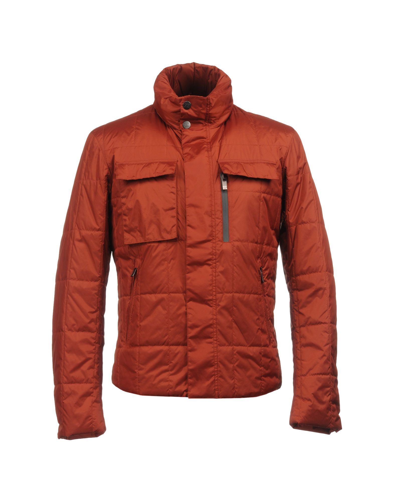 Zegna Sport Raincoat in Red for Men Lyst