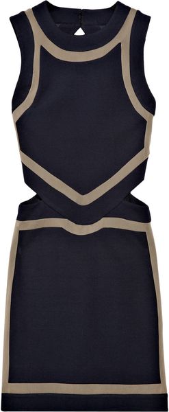 Camilla & Marc Ramble On Cutout Mesh and Ponte Dress - Lyst