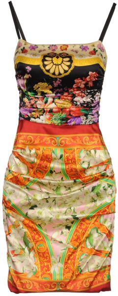 Dolce & Gabbana Short Dress - Lyst