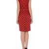 Dolce & Gabbana Short Dress in Red - Lyst