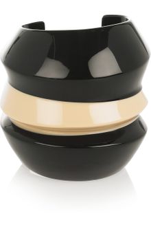 Etro Ridged Twotone Cuff - Lyst