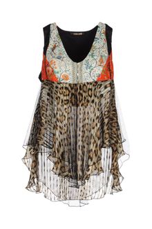 Roberto Cavalli Top - Lyst