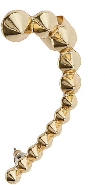 Topshop Spike Ear Cuff - Lyst