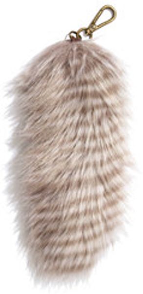 Madewell Faux Fur Bag Clip - Lyst