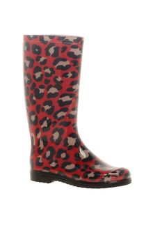 Moschino Cheap & Chic Moschino Cheap and Chic Leopard Print Wellington Boots - Lyst