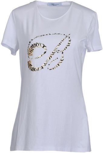 Blumarine Short Sleeve Tshirt - Lyst