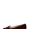 Charlotte Olympia Kitty Flat in Burgundy in Purple (burgundy) - Lyst