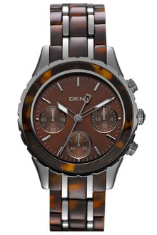 DKNY Brooklyn Chronograph Bracelet Watch - Lyst