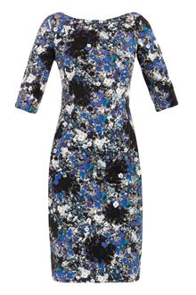 Erdem Cecile Pelham Crescentprint Dress - Lyst