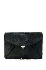 Lauren by Ralph Lauren Ponyhair Envelope Clutch
