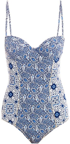Ondademar Cassiaprint Swimsuit - Lyst