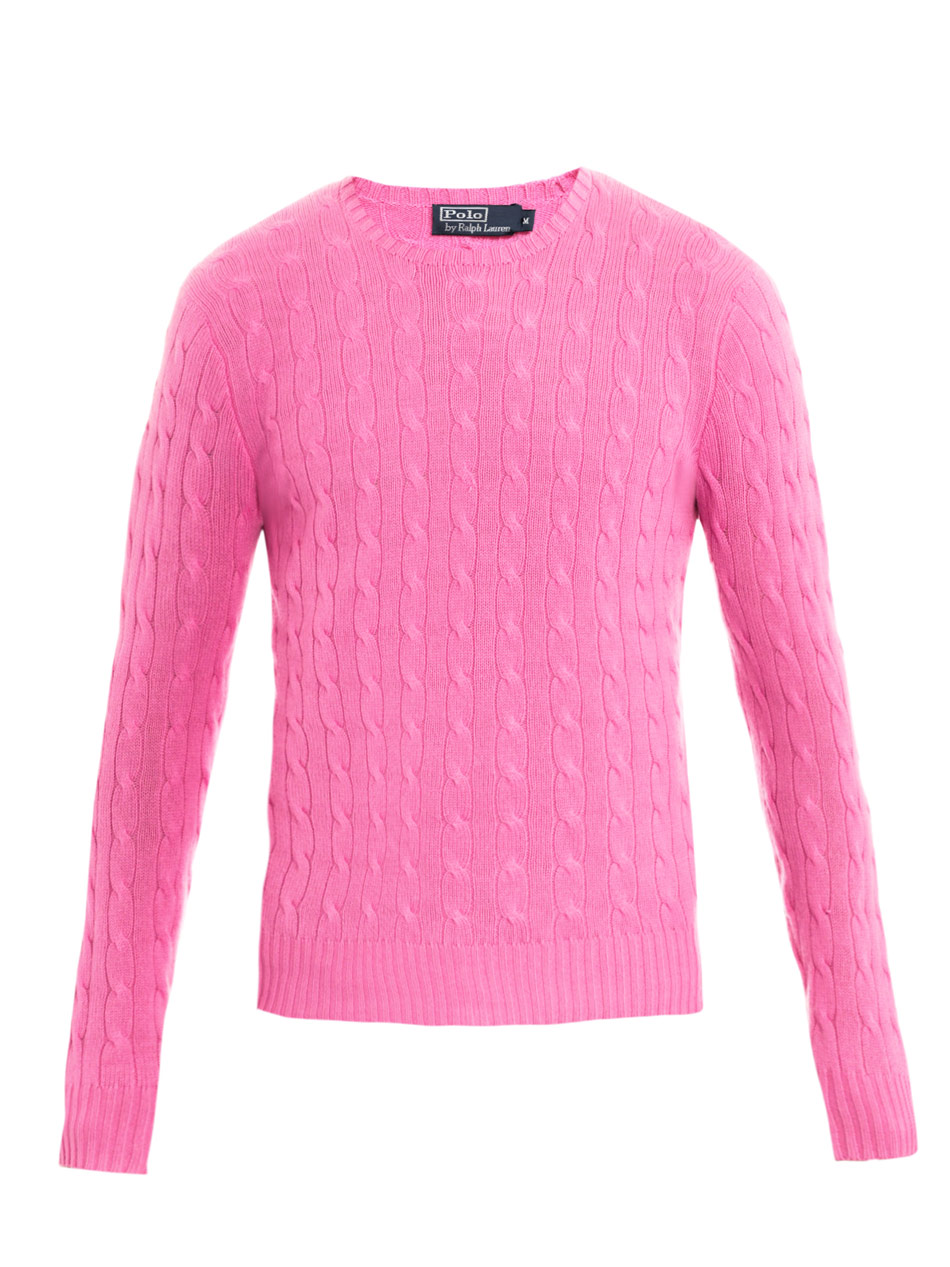 cable knit cashmere sweater ralph lauren