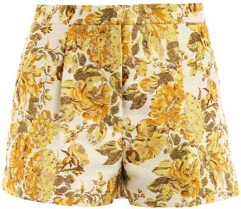 Stella McCartney Warwick Floral Jacquard Shorts - Lyst
